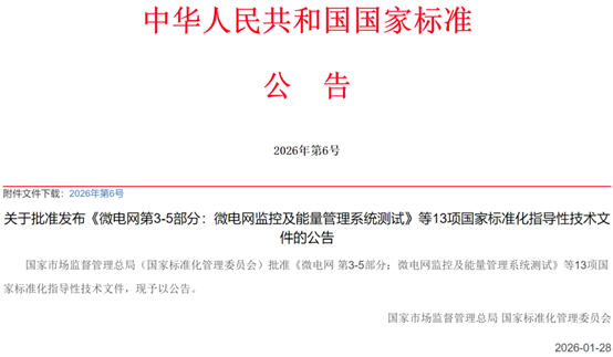 市场监管总局（国家标准委）批准发布13项国家标准化指导性技术文件